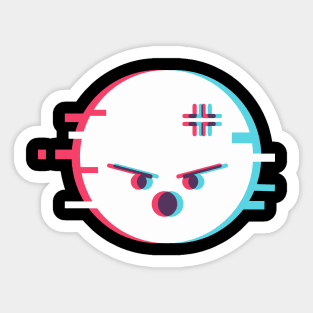 Angry Emoticon Sticker